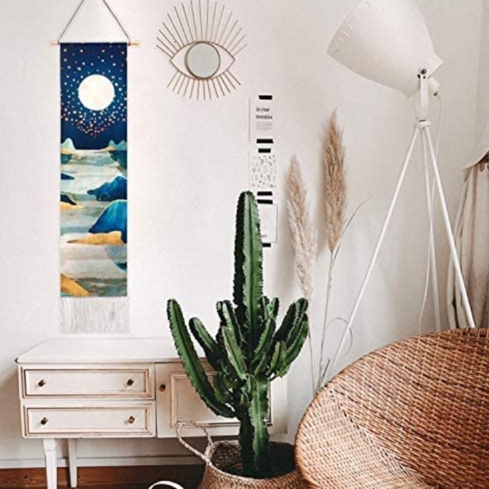 Boho Starry Sky Forest Nature Art Dorm/Home Deco - Picture 2 of 10